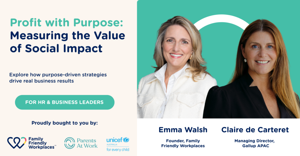 Employer Events 2 Profit with Purpose: Measuring the Value of Social Impact